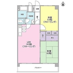 東久マンション　の物件間取画像